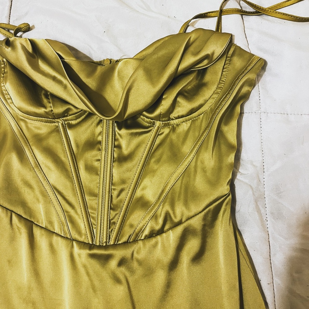 House of CB corset dress dupe